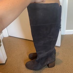 NWOT OTK Lucky Brand Suede Boots